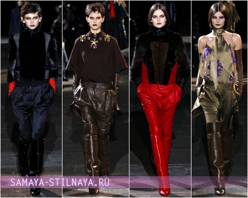 Модные брюки-бананы Осень-Зима 2012-2013 от Givenchy