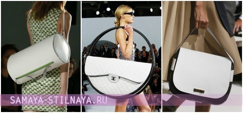 Закругленные модные сумки Весна-Лето 2013 – на фото модели Missoni, Chanel, Marni