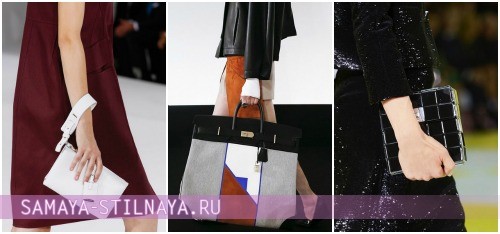Модные женские сумки 2013 – на фото модели Jil Sander, Hermes, Louis Vuitton