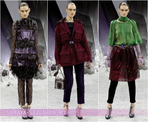 Модные зауженные брюки Осень-Зима 2012-2013 от Chanel