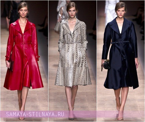 Модные женские пальто Весна-Лето 2013 от Valentino