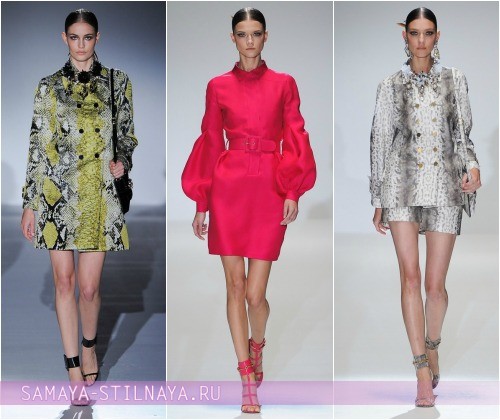 Классические модели женских пальто Весна-Лето 2013 от Gucci