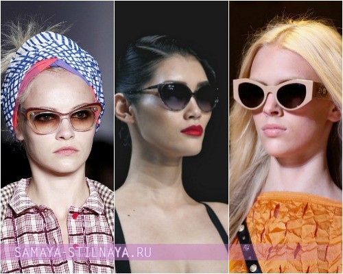 Модные солнцезащитные очки 2013, на фото Marc by Marc Jacobs, Jason Wu, Versace