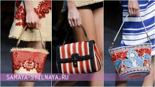 Модные сумки летом 2013 от Dolce & Gabbana
