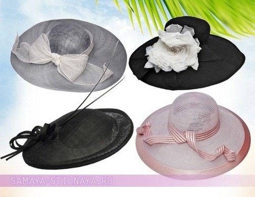 Красивые женские шляпы Cappelli для пляжа