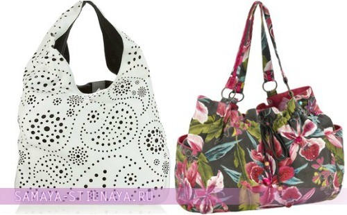 Модные сумки для пляжа, на фото модели Antonio Biaggi и Aloha