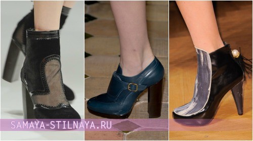 Какая обувь будет модной осенью 2013